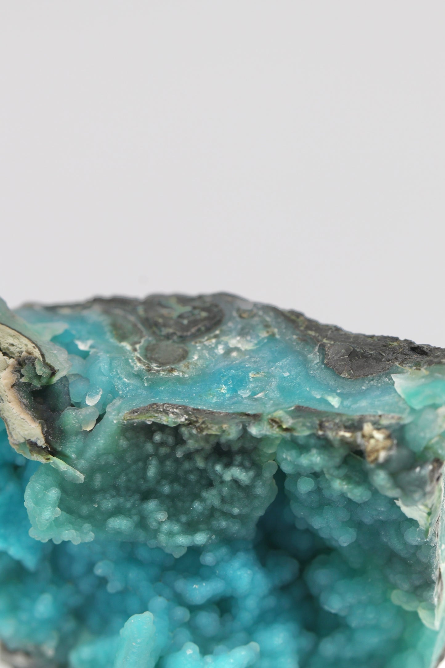 Inspiration Mine Gem Silica Pseudomorph from Azurite