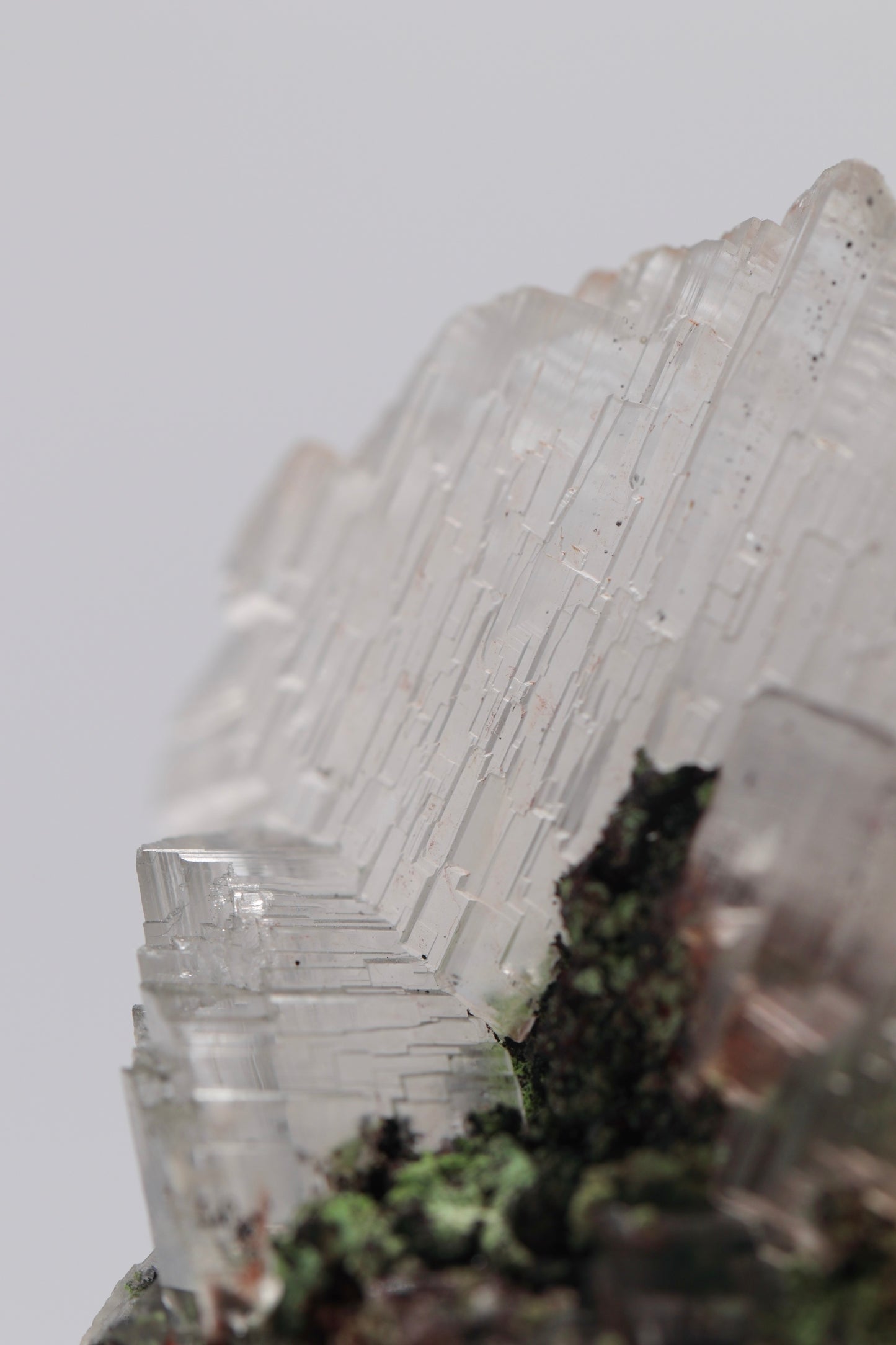 Tsumeb Calcite with Mottramite
