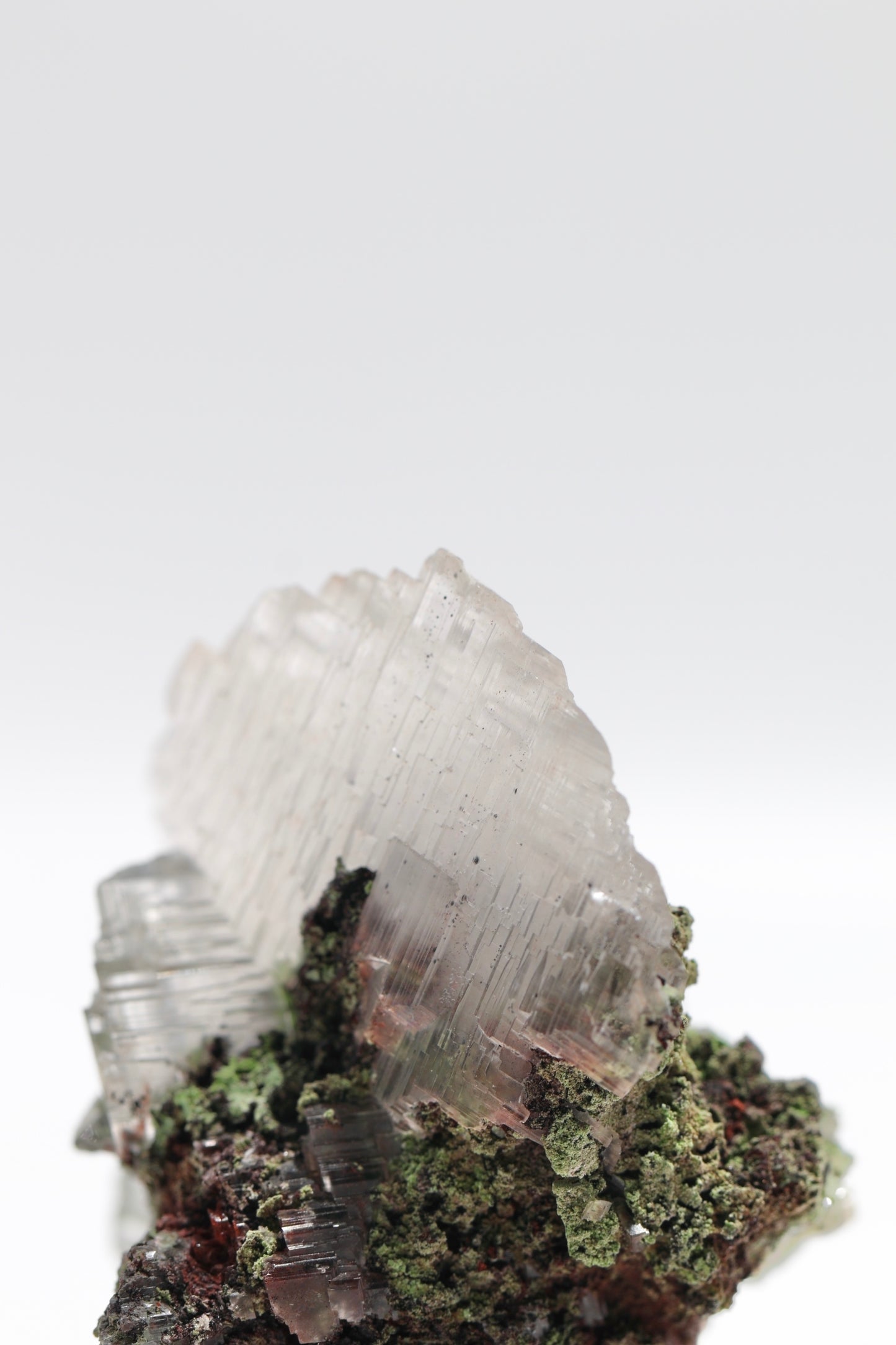 Tsumeb Calcite with Mottramite