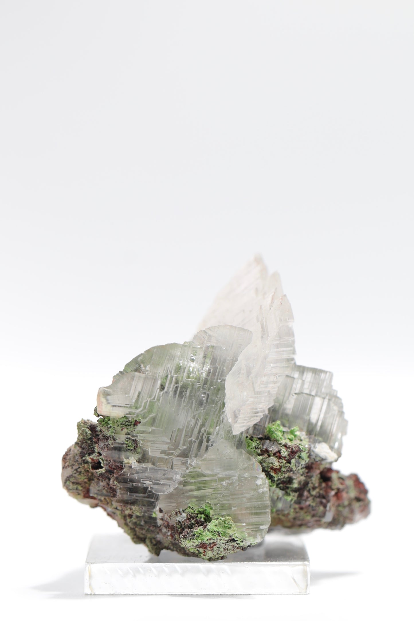 Tsumeb Calcite with Mottramite