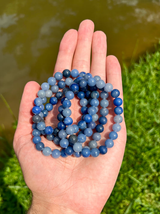 Blue Aventurine Bracelet 8mm