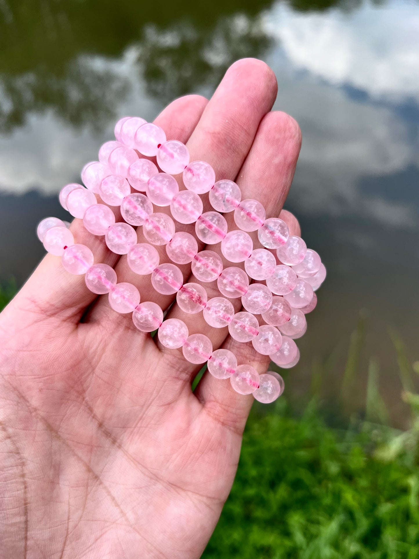 Rose Quartz Bracelet 8mm