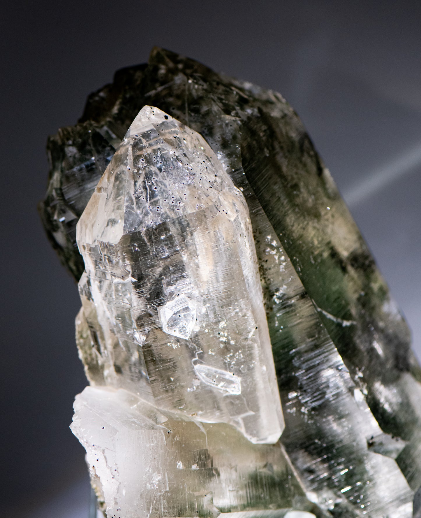 Chlorite Quartz with Anatase