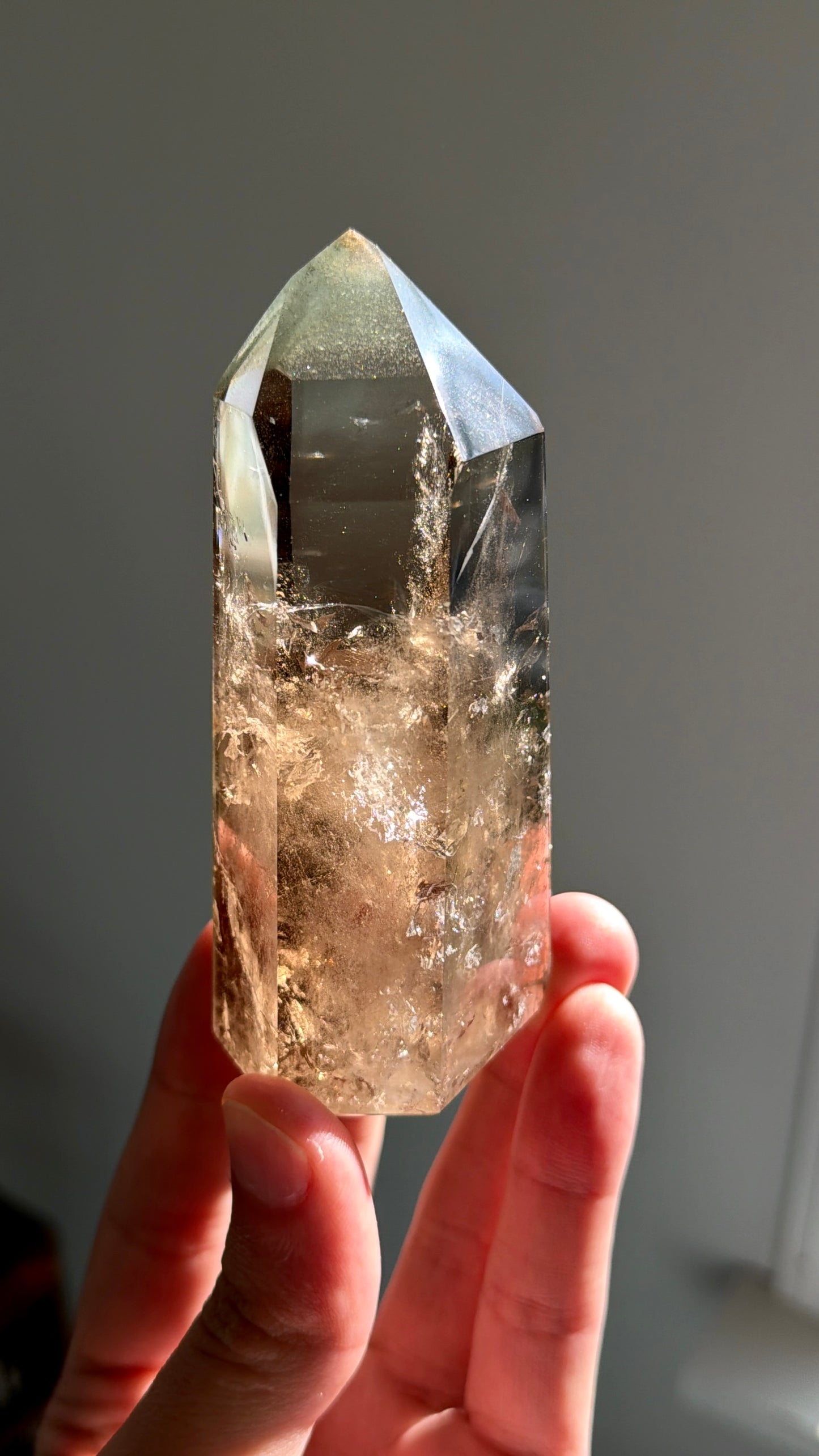 Smoky Quartz Tower