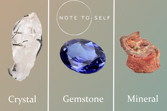 Crystals vs. Minerals vs. Gemstones: Understanding the Key Differences