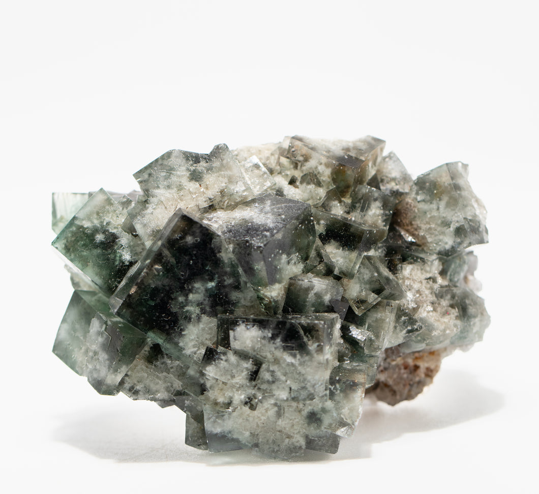 Fluorite - Milky Way Pocket, Diana Maria Mine, Rogerley Quarry, Weardale, County Durham, England, UK