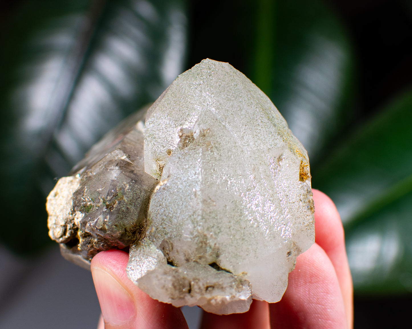 Himalayan Chlorite Quartz Cluster