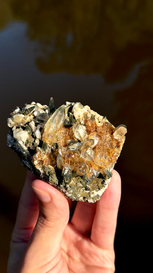 Ganesh Himal Chlorite Quartz