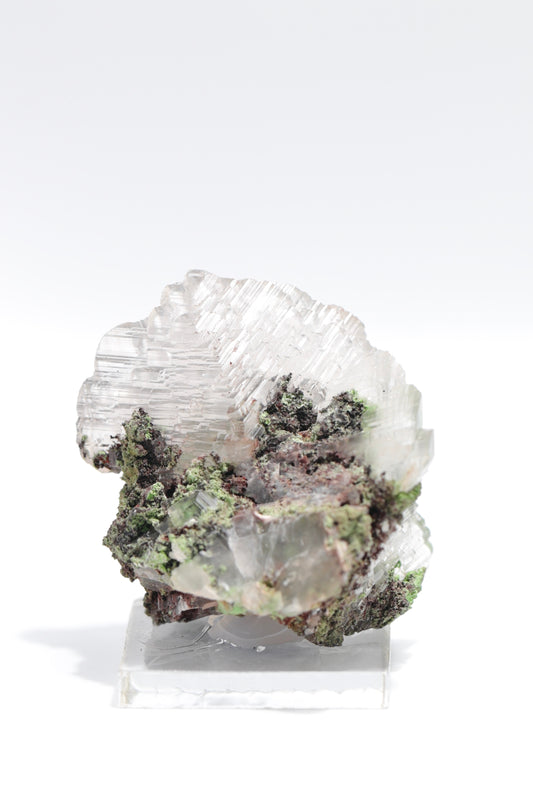 Tsumeb Calcite with Mottramite