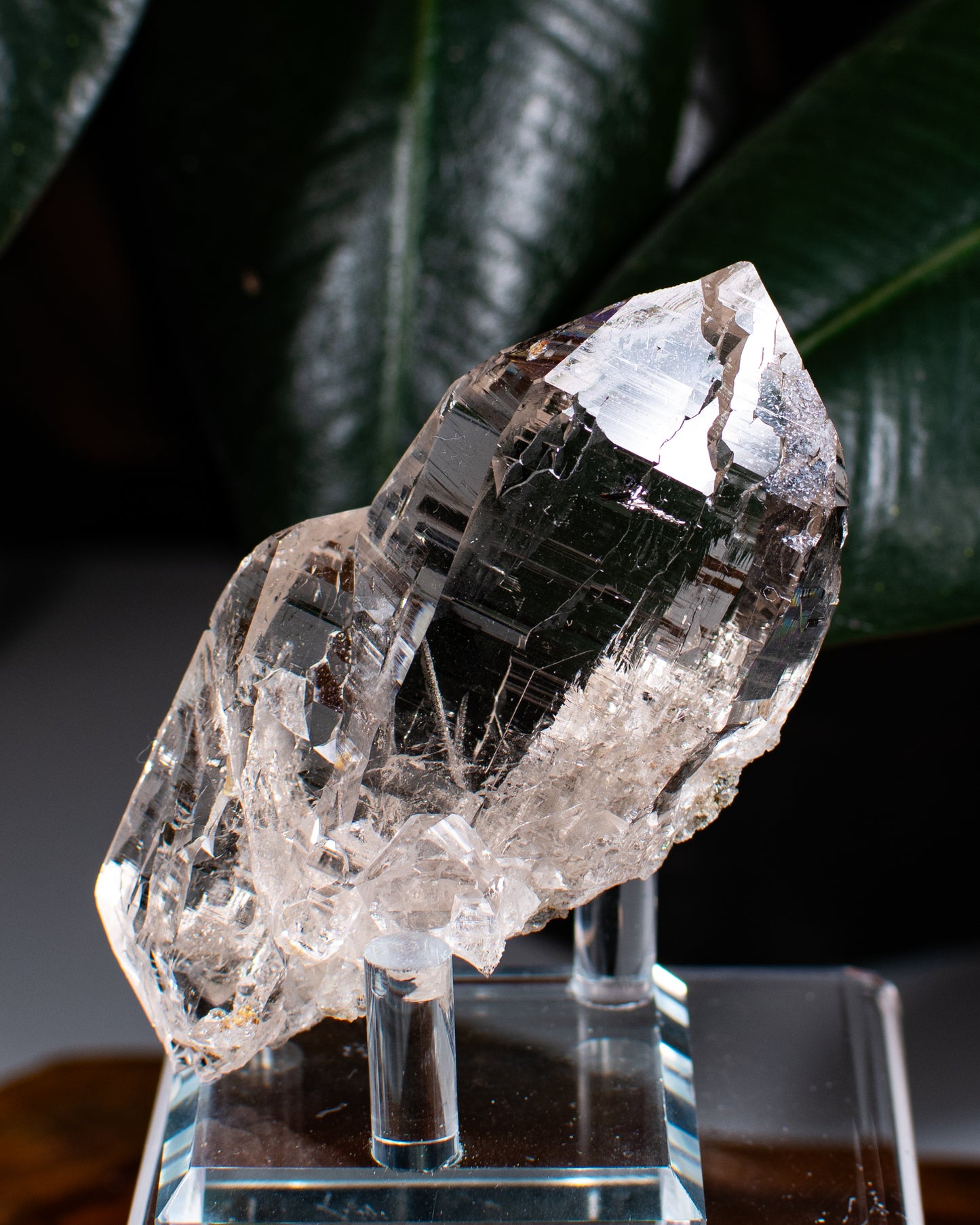 Quartz Gwindel with Rutile