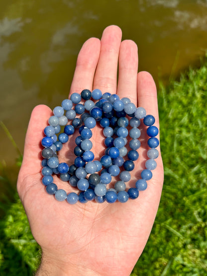 Blue Aventurine Bracelet 8mm