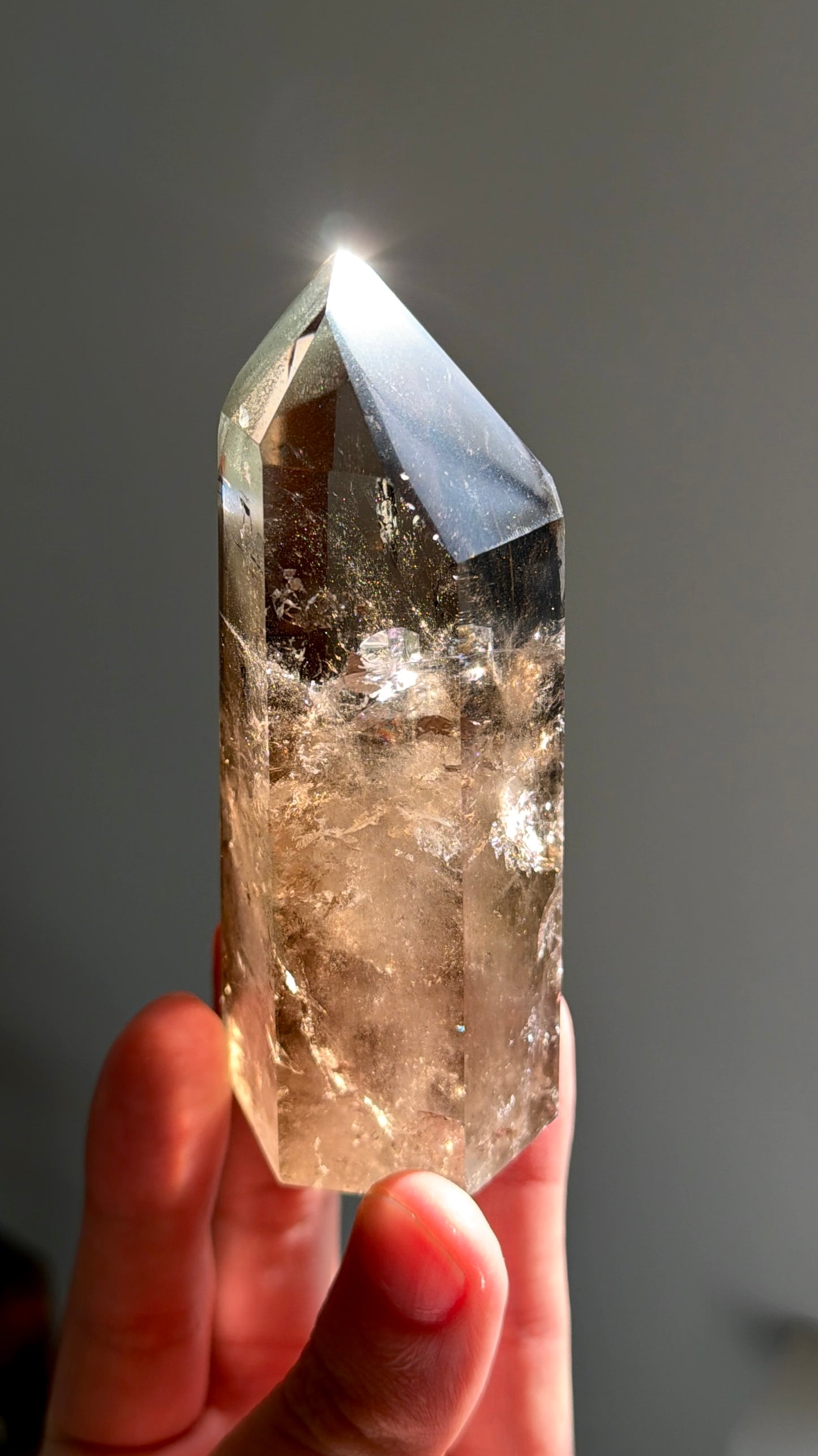 Smoky Quartz Tower