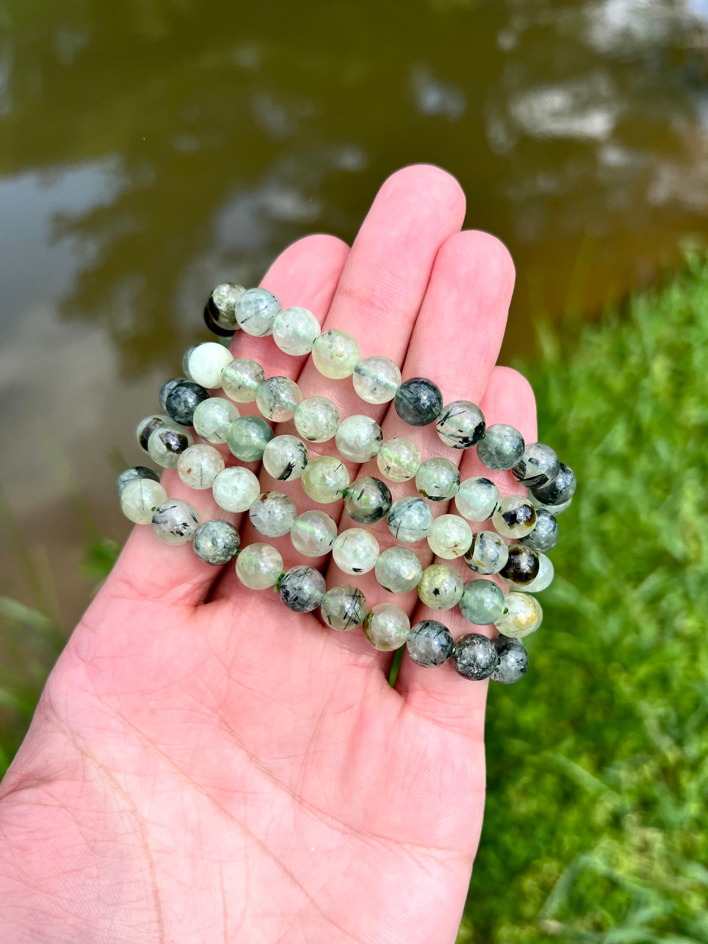 Prehnite Bracelet 8mm