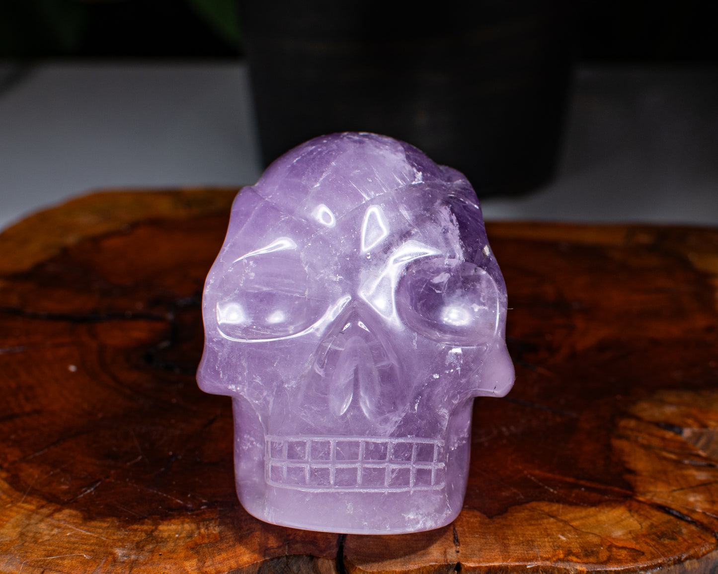 Amethyst Traveler Skull