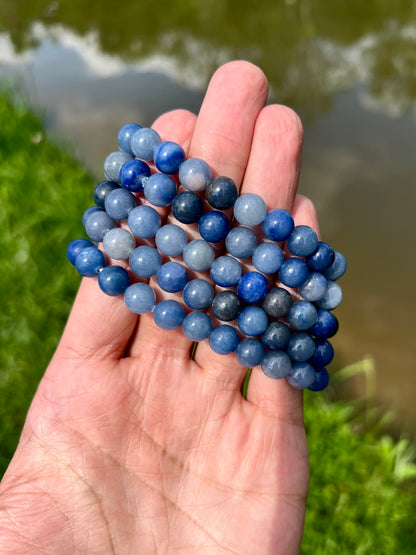 Blue Aventurine Bracelet 8mm