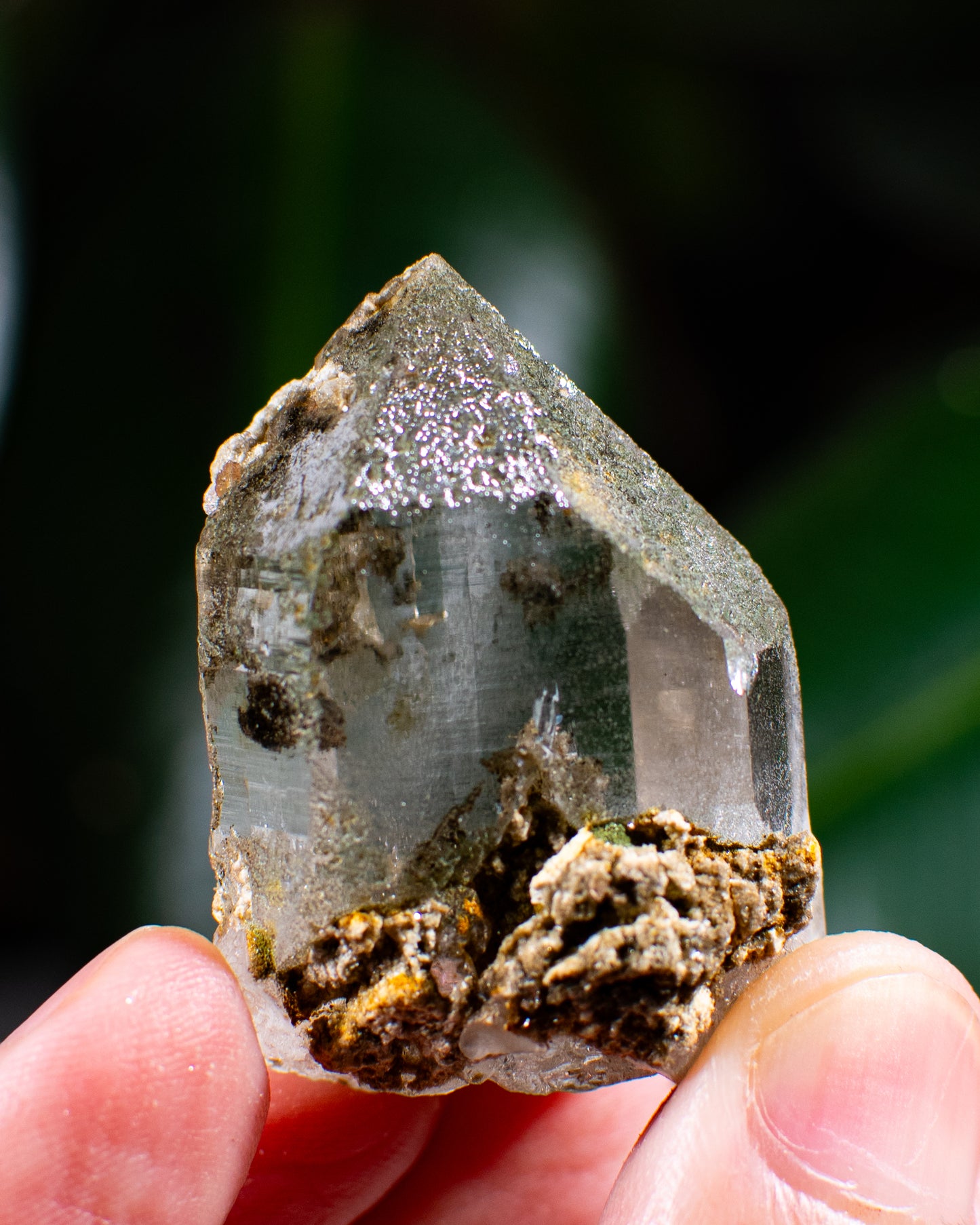 Himalayan Chlorite Quartz Point