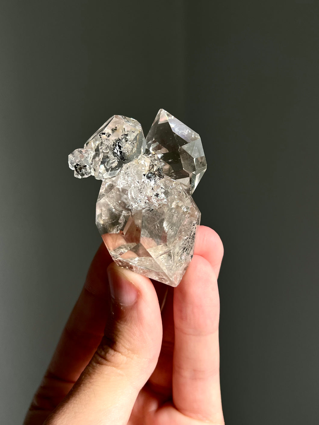 Herkimer Diamond Quartz - Herkimer Diamond Mine, New York