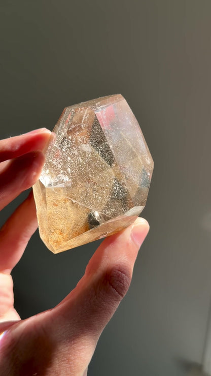 Lodolite Quartz Freeform