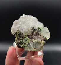 Load and play video in Gallery viewer, Calcite with Mottramite - Tsumeb Mine, Tsumeb, Oshikoto Region, Namibia
